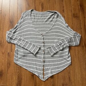 American eagle waffle long sleeve